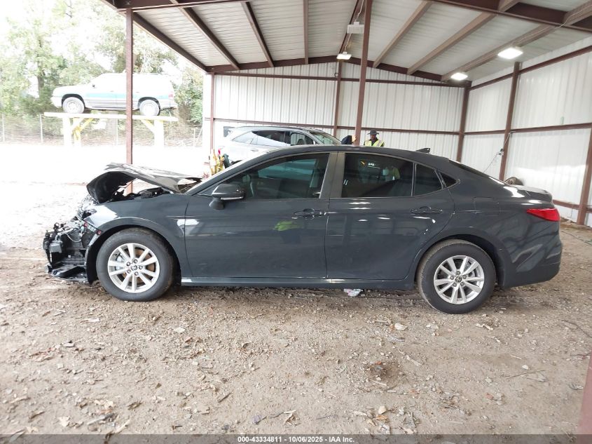2025 Toyota Camry Le VIN: 4T1DAACK9SU567378 Lot: 43371263