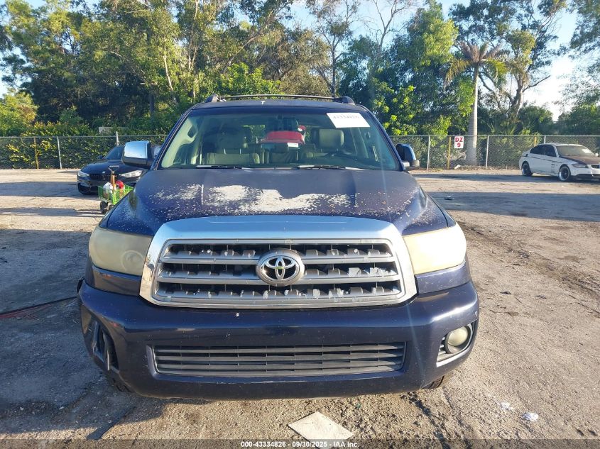 2008 Toyota Sequoia Limited 5.7L V8 VIN: 5TDZY68A68S001310 Lot: 43334826