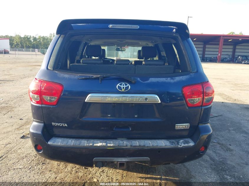 2008 Toyota Sequoia Limited 5.7L V8 VIN: 5TDZY68A68S001310 Lot: 43334826