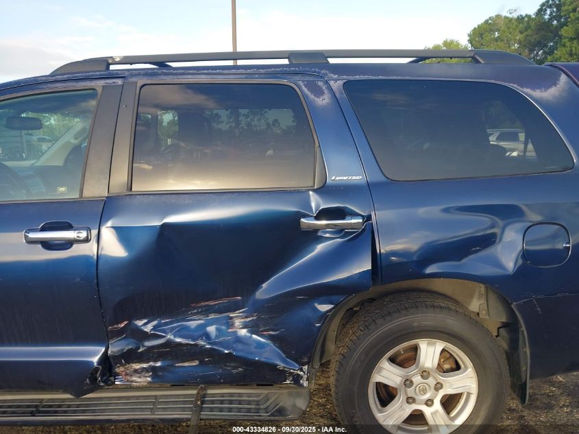 2008 Toyota Sequoia Limited 5.7L V8 VIN: 5TDZY68A68S001310 Lot: 43334826