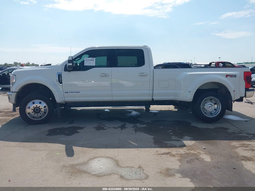 2022 Ford F-450 Lariat VIN: 1FT8W4DT8NED87940 Lot: 43334860