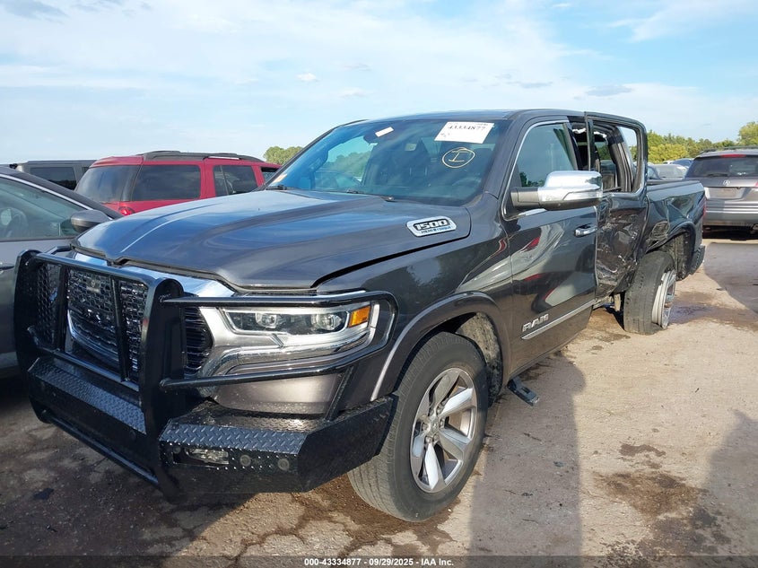 2021 Ram 1500 Limited 4X4 5'7 Box grey truck null 1C6SRFHT9MN655337 photo #3