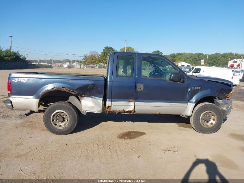 2001 Ford F-250 Lariat/Xl/Xlt VIN: 1FTNX21LX1ED02003 Lot: 43334878