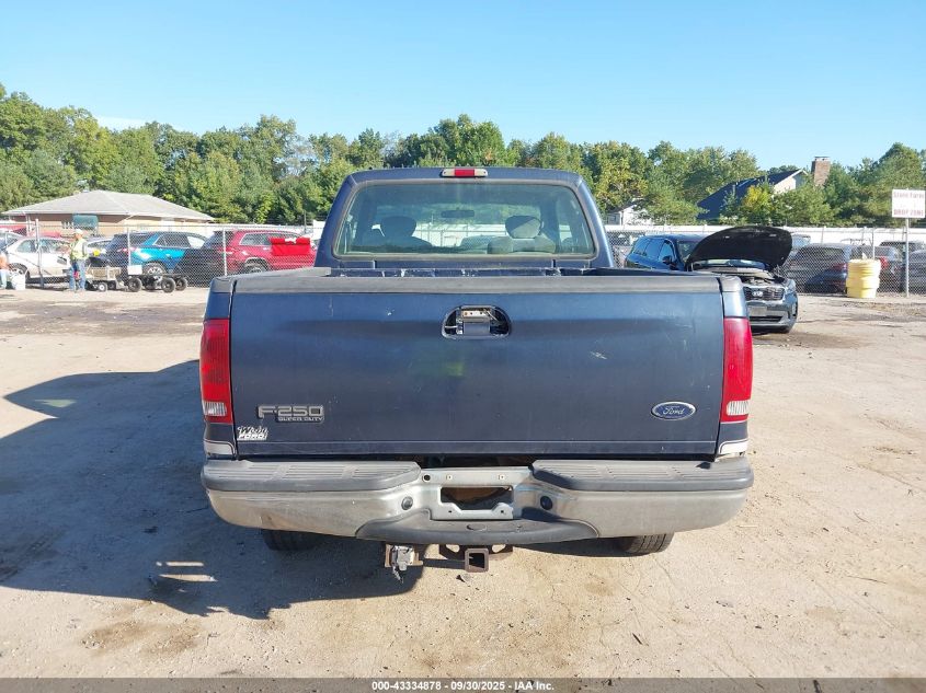 2001 Ford F-250 Lariat/Xl/Xlt VIN: 1FTNX21LX1ED02003 Lot: 43334878