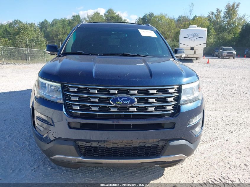 2016 Ford Explorer Xlt VIN: 1FM5K8D81GGC70429 Lot: 43334883