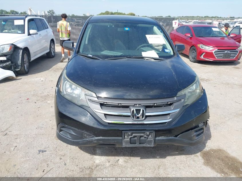 2013 Honda Cr-V Lx VIN: 2HKRM3H31DH514590 Lot: 43334905
