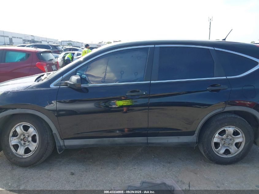 2013 Honda Cr-V Lx VIN: 2HKRM3H31DH514590 Lot: 43334905