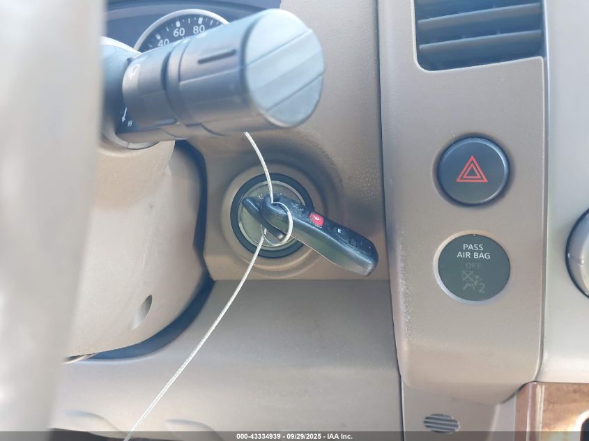 2006 Nissan Pathfinder Le VIN: 5N1AR18U96C678725 Lot: 43334939