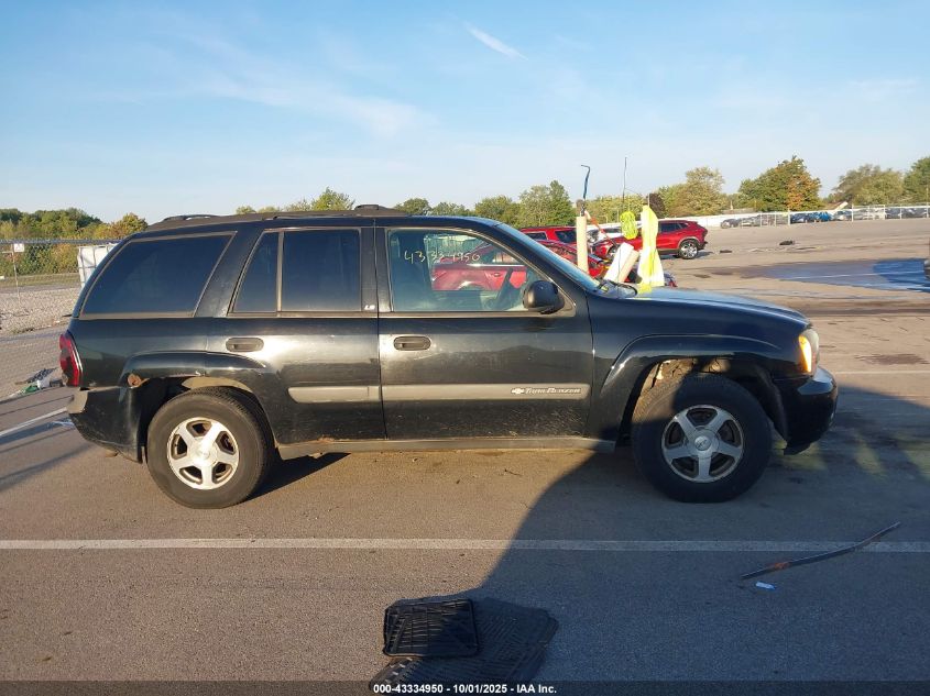 2004 Chevrolet Trailblazer Ls VIN: 1GNDT13S242338979 Lot: 43334950
