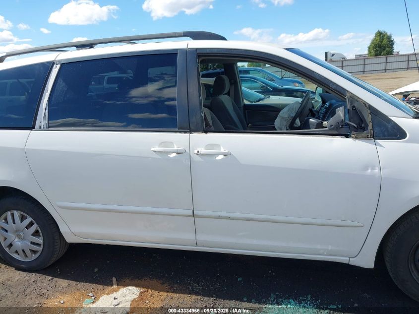 2008 Toyota Sienna Le VIN: 5TDZK23C48S195693 Lot: 43334966