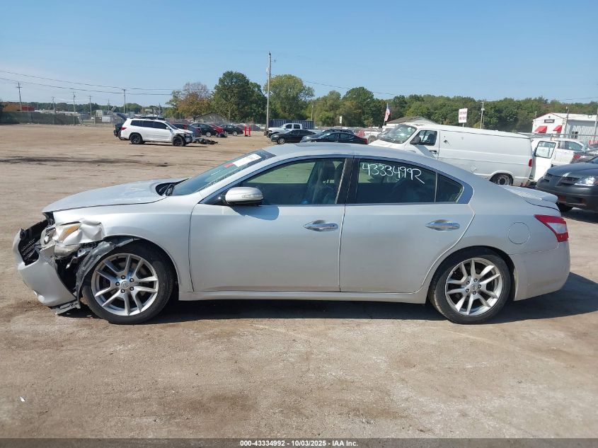 2009 Nissan Maxima 3.5 Sv VIN: 1N4AA51E59C807611 Lot: 43334992