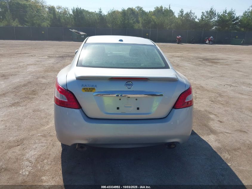 2009 Nissan Maxima 3.5 Sv VIN: 1N4AA51E59C807611 Lot: 43334992