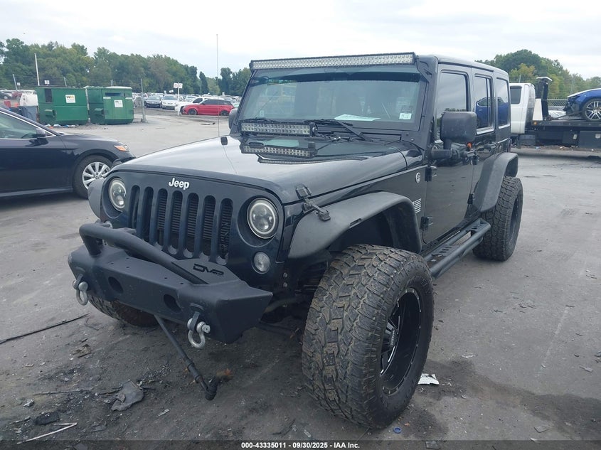 2015 JEEP WRANGLER UNLIMITED SPORT - 1C4BJWDGXFL569817