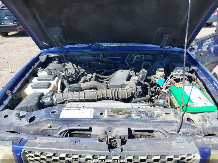 2002 Ford Ranger Edge/Xl/Xlt VIN: 1FTYR10U92PB51656 Lot: 43335015