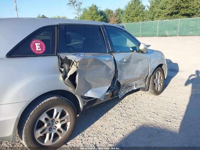 2009 Acura Mdx Technology Package VIN: 2HNYD28649H509670 Lot: 43335017