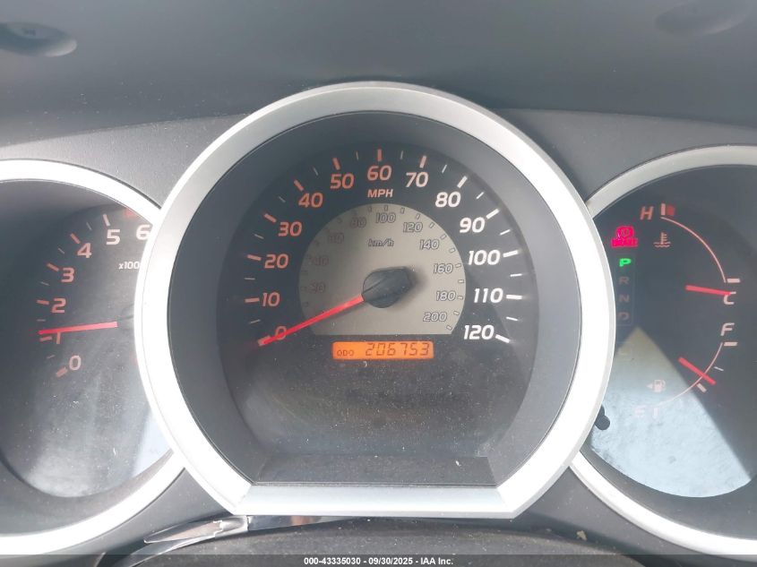 2005 Toyota Tacoma Prerunner V6 VIN: 5TETU62N95Z138608 Lot: 43335030