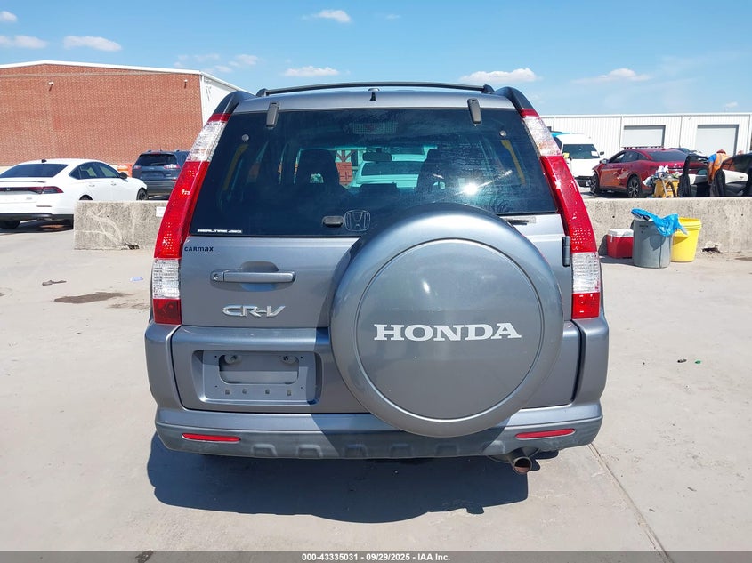 2006 Honda Cr-V Se VIN: SHSRD78976U424608 Lot: 43335031