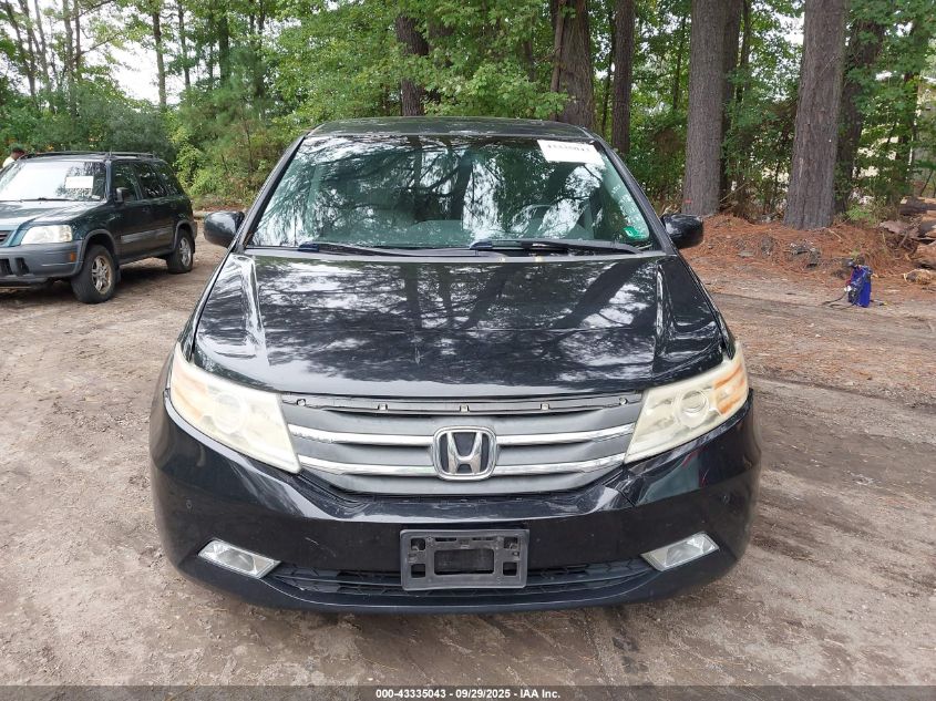 2012 Honda Odyssey Touring/Touring Elite VIN: 5FNRL5H98CB146036 Lot: 43335043