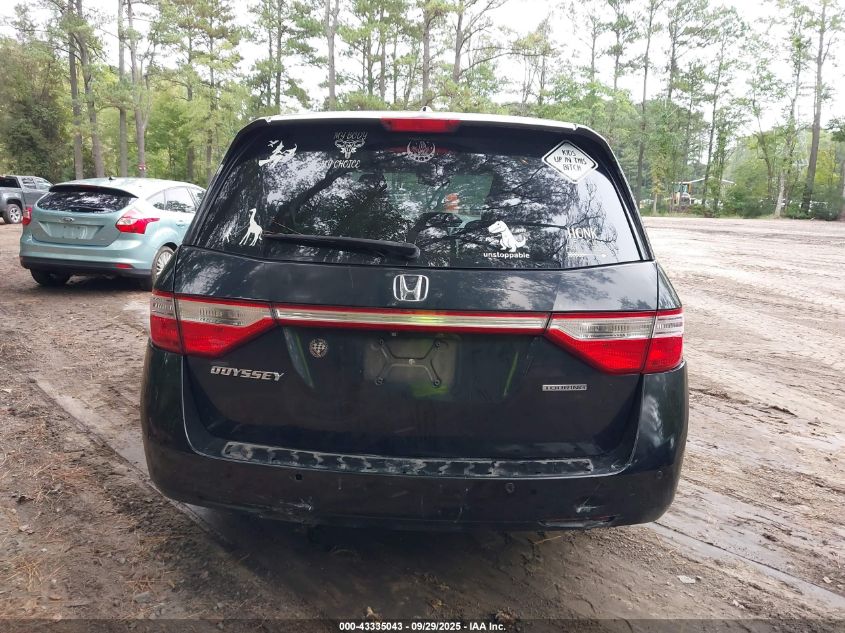 2012 Honda Odyssey Touring/Touring Elite VIN: 5FNRL5H98CB146036 Lot: 43335043