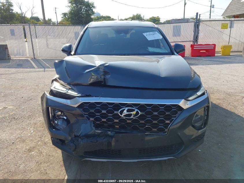 2020 Hyundai Santa Fe Se VIN: 5NMS23ADXLH260755 Lot: 43335057