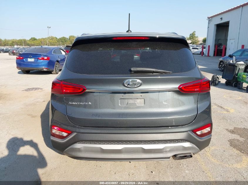 2020 Hyundai Santa Fe Se VIN: 5NMS23ADXLH260755 Lot: 43335057