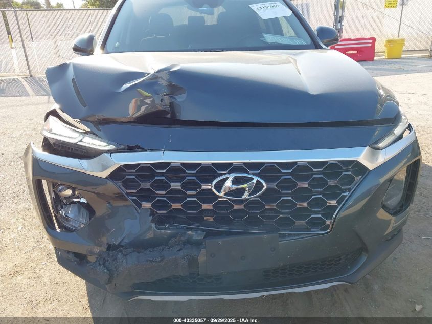 2020 Hyundai Santa Fe Se VIN: 5NMS23ADXLH260755 Lot: 43335057