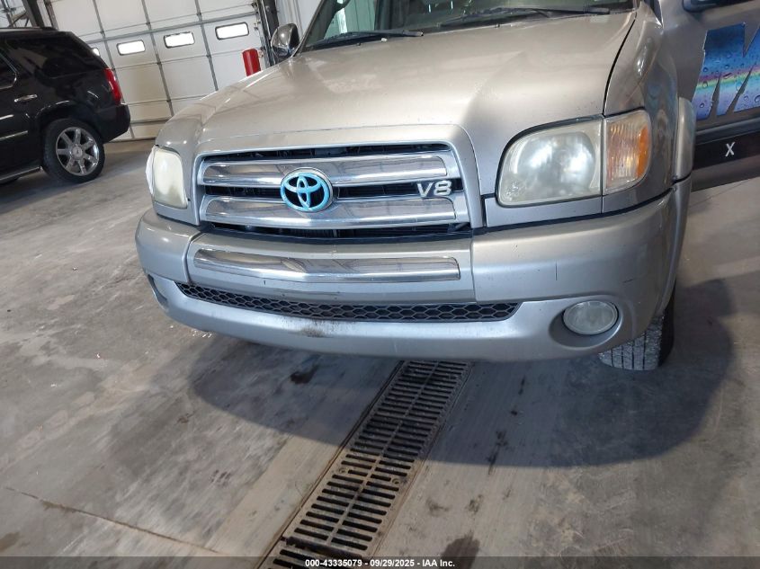 2005 Toyota Tundra Sr5 V8 VIN: 5TBRT341X5S461951 Lot: 43335079