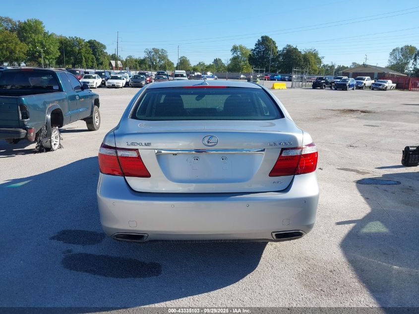 2009 Lexus Ls 460 VIN: JTHCL46F595003031 Lot: 43335103