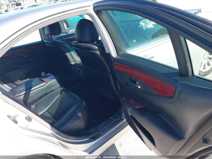 2009 Lexus Ls 460 VIN: JTHCL46F595003031 Lot: 43335103