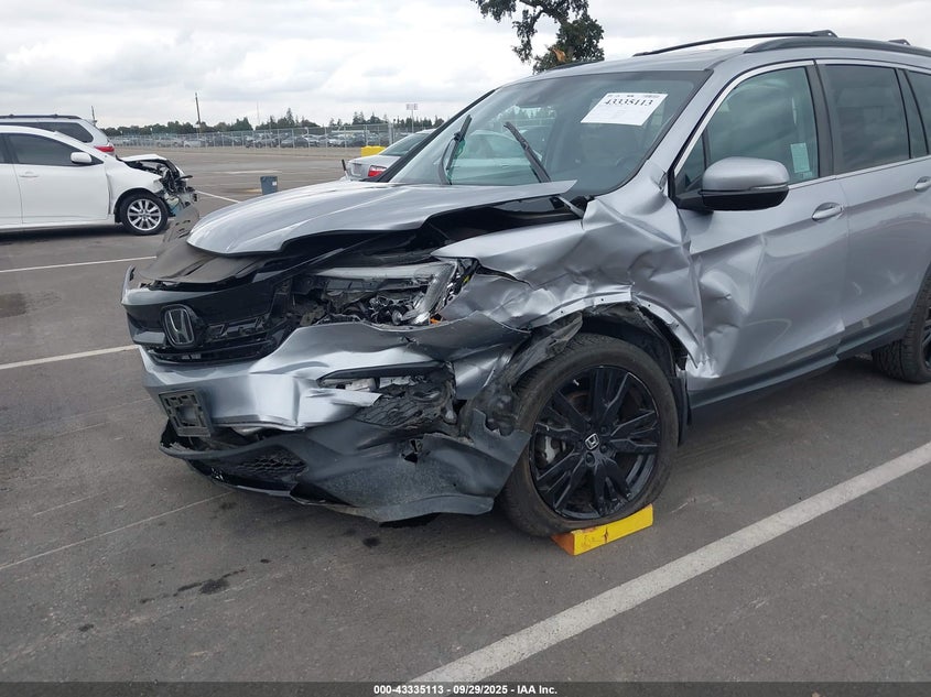 2022 Honda Pilot Awd Special Edition VIN: 5FNYF6H22NB072210 Lot: 43335113