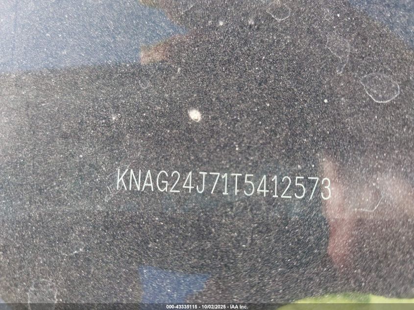 2026 Kia K5 Lxs VIN: KNAG24J71T5412573 Lot: 43335115