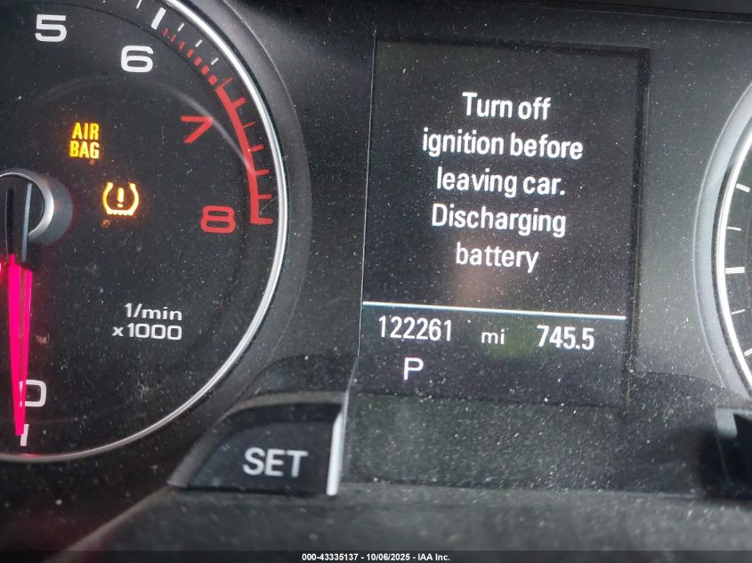 2013 Audi A4 2.0T Premium VIN: WAUKFAFL3DN034986 Lot: 43335137