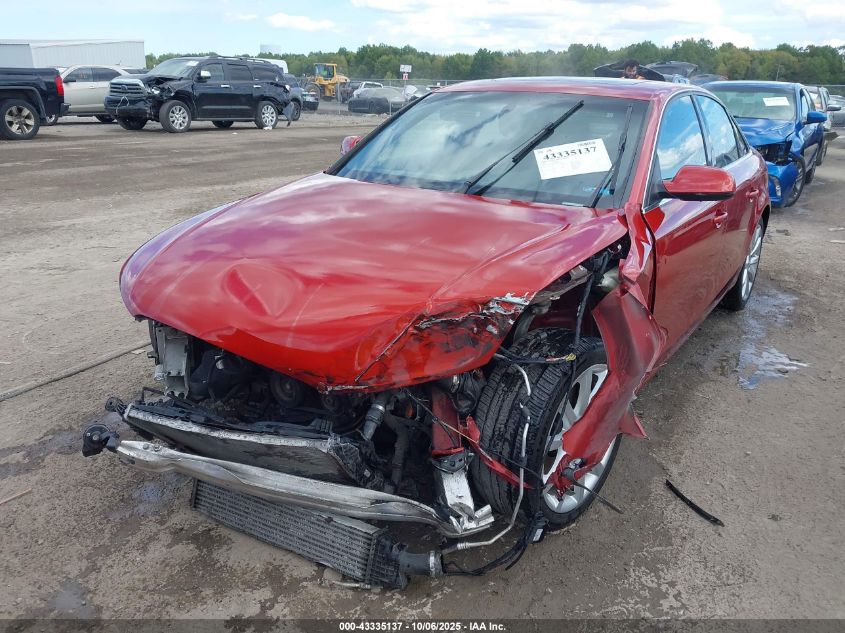 2013 Audi A4 2.0T Premium VIN: WAUKFAFL3DN034986 Lot: 43335137