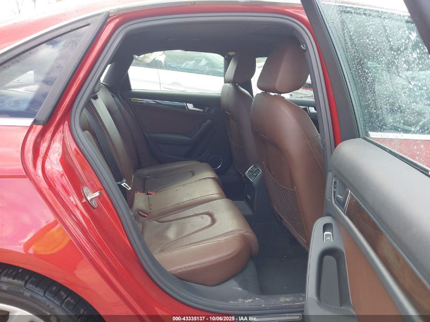 2013 Audi A4 2.0T Premium VIN: WAUKFAFL3DN034986 Lot: 43335137