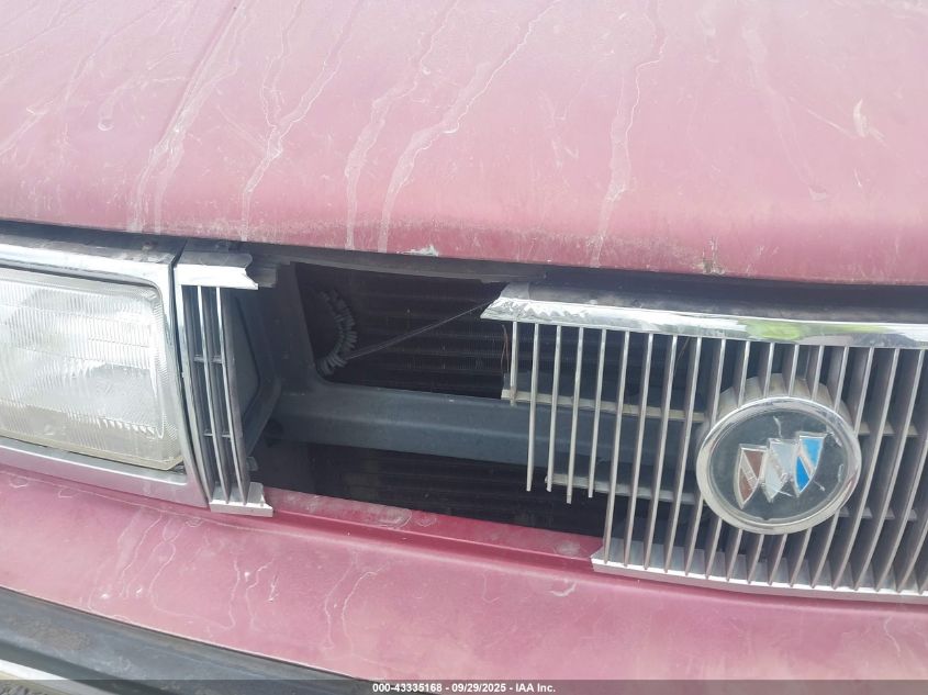 1988 Buick Electra T-Type VIN: 1G4CF51C7J1638383 Lot: 43335168