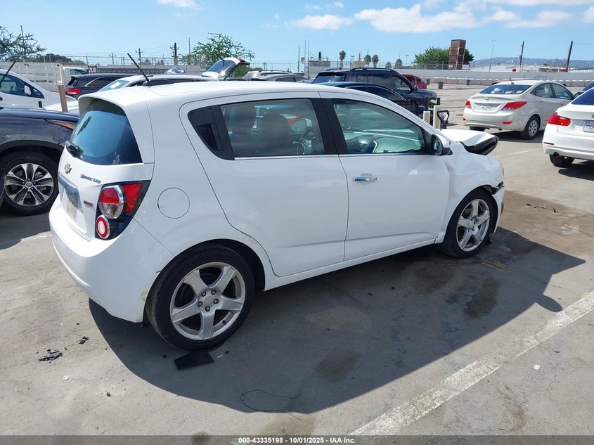 2016 CHEVROLET SONIC LTZ AUTO - 1G1JE6SB4G4159056