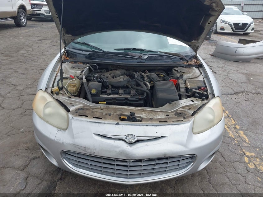 2001 Chrysler Sebring Lxi VIN: 1C3EL55UX1N500410 Lot: 43335218