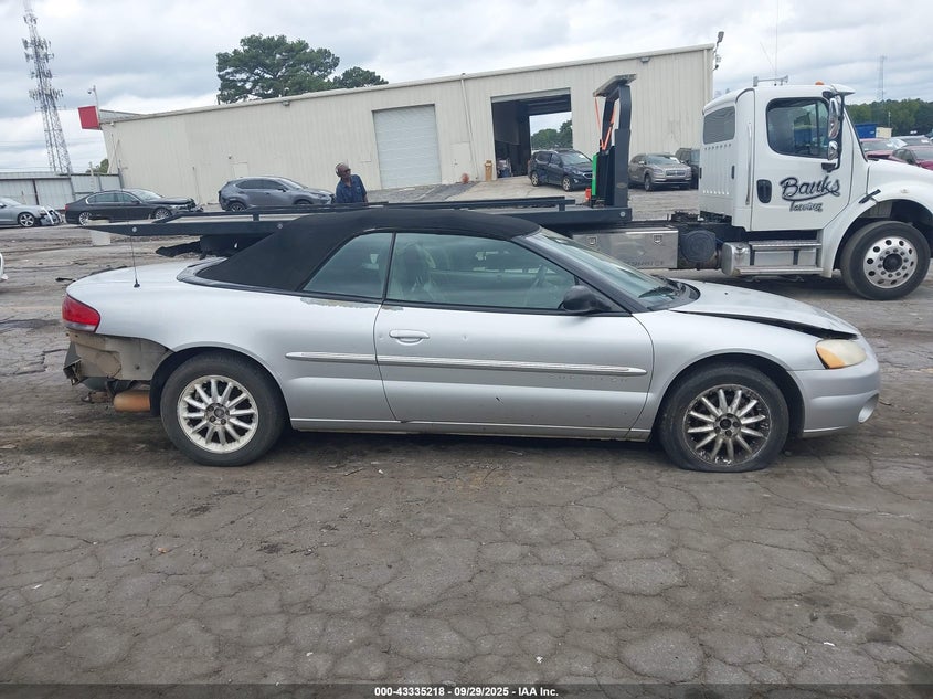 2001 Chrysler Sebring Lxi VIN: 1C3EL55UX1N500410 Lot: 43335218