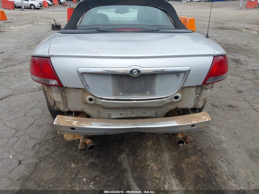 2001 Chrysler Sebring Lxi VIN: 1C3EL55UX1N500410 Lot: 43335218