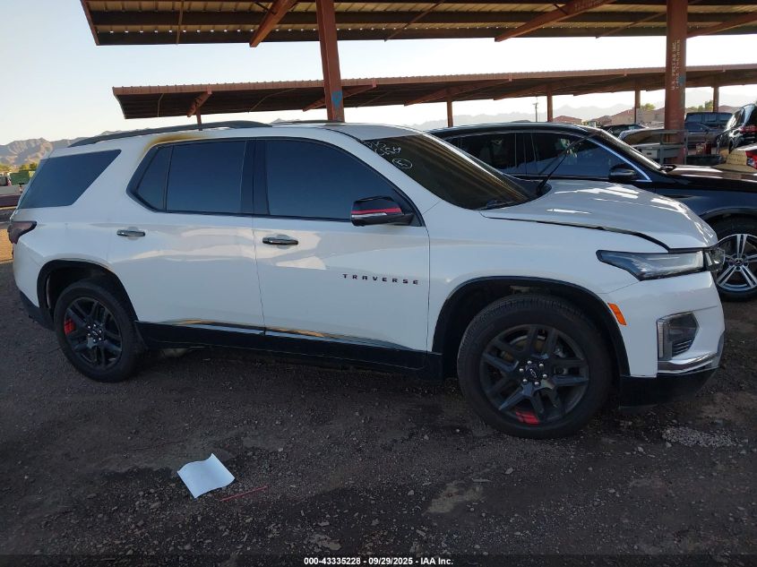 2023 Chevrolet Traverse Fwd Premier VIN: 1GNERKKW6PJ140932 Lot: 43335228
