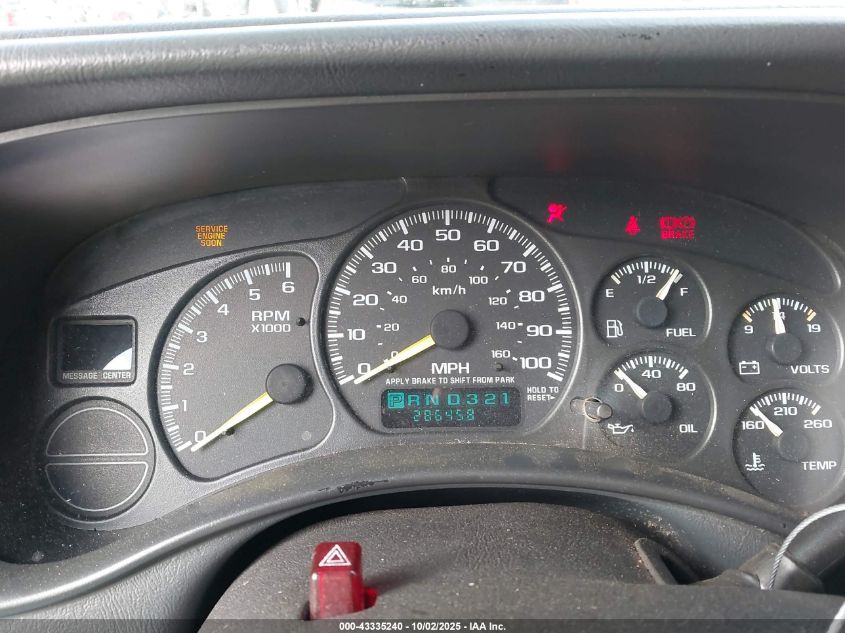 2000 Chevrolet Silverado 1500 Ls VIN: 2GCEK19T8Y1280401 Lot: 43335240