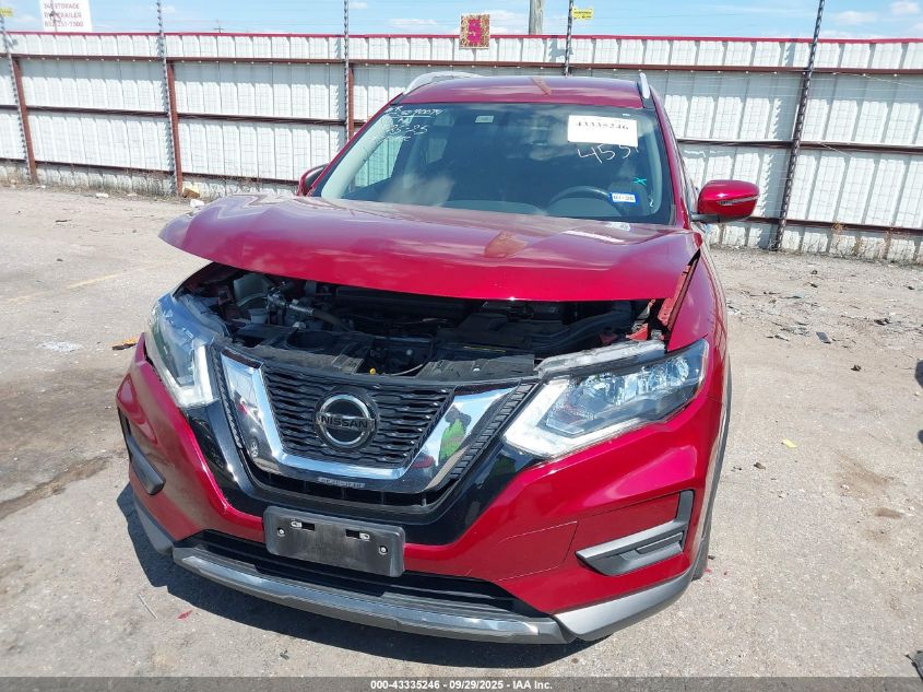 2018 Nissan Rogue Sv VIN: 5N1AT2MT5JC704539 Lot: 43335246