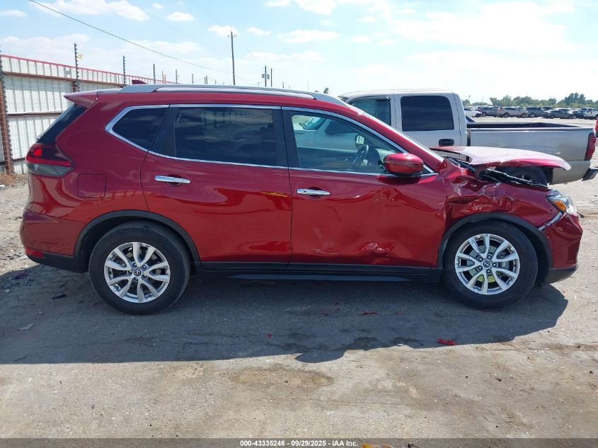 2018 Nissan Rogue Sv VIN: 5N1AT2MT5JC704539 Lot: 43335246