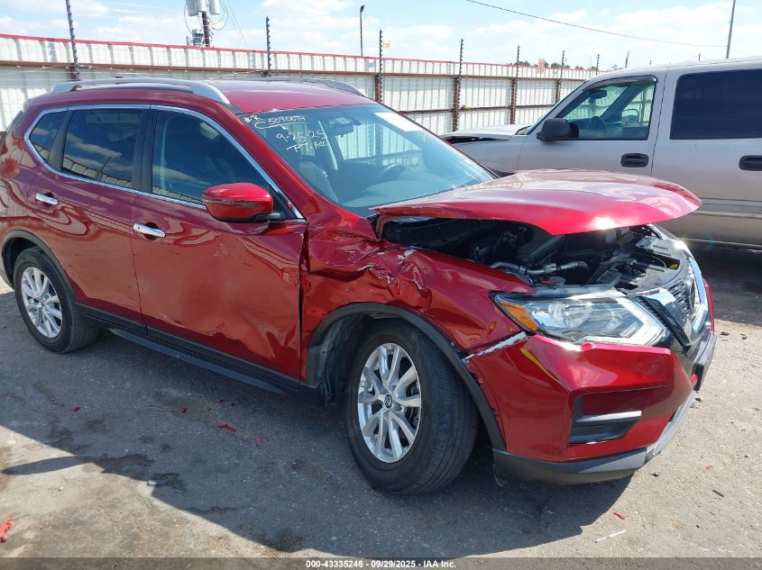 2018 Nissan Rogue Sv VIN: 5N1AT2MT5JC704539 Lot: 43335246