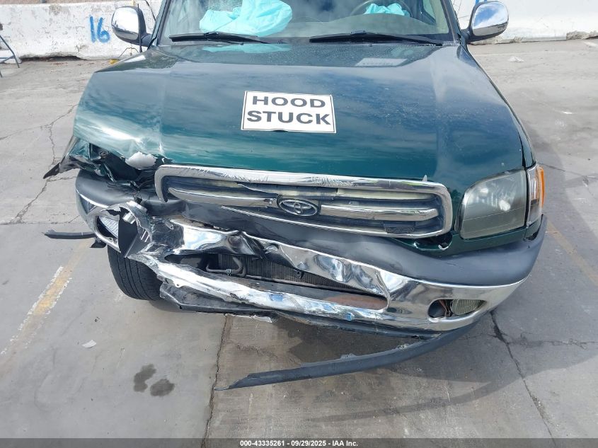 2002 Toyota Tundra Sr5 V8 VIN: 5TBRT34112S302652 Lot: 43335261