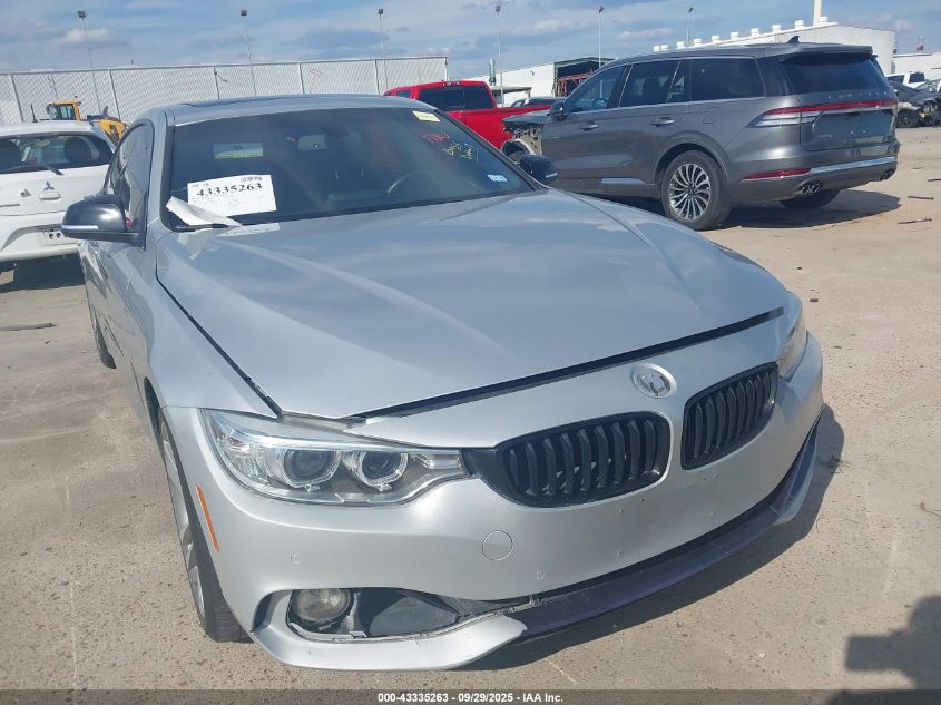 2015 BMW 428 Gran Coupe VIN: WBA4A5C57FGK15651 Lot: 43335263