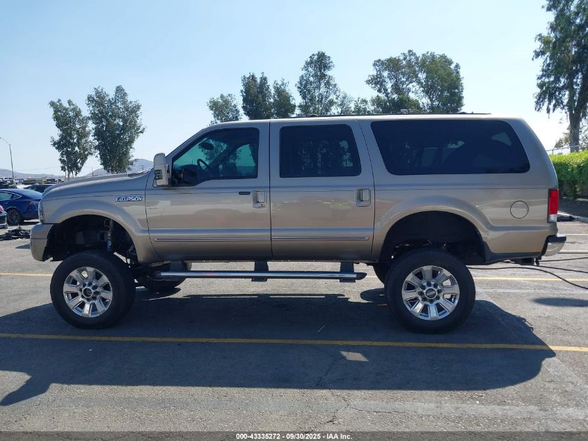 2000 Ford Excursion Xlt VIN: 1FMNU41S7YEB85188 Lot: 43335272