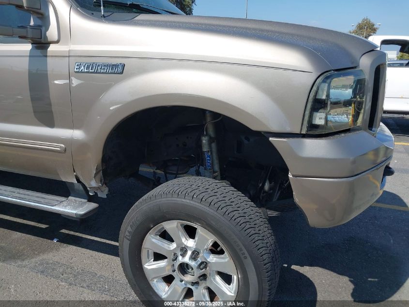 2000 Ford Excursion Xlt VIN: 1FMNU41S7YEB85188 Lot: 43335272