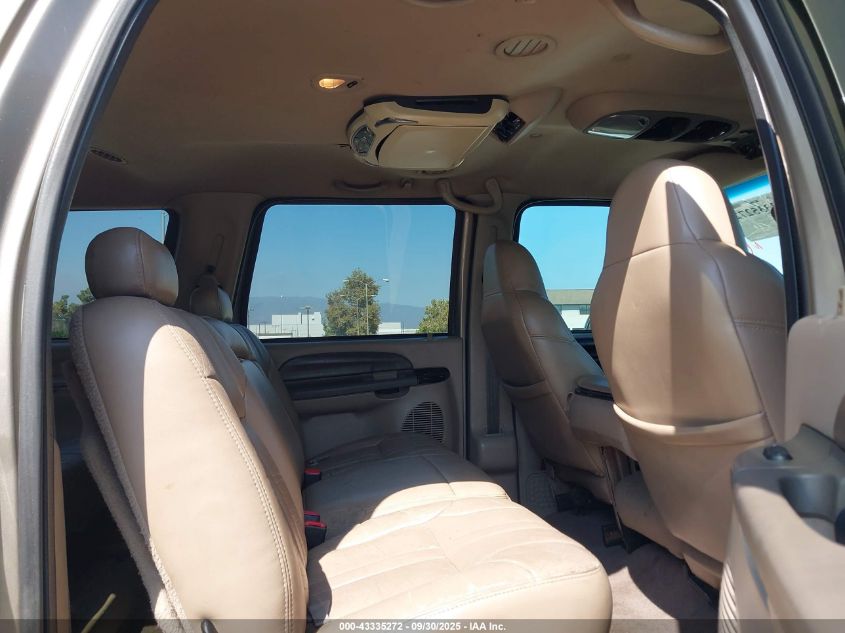 2000 Ford Excursion Xlt VIN: 1FMNU41S7YEB85188 Lot: 43335272