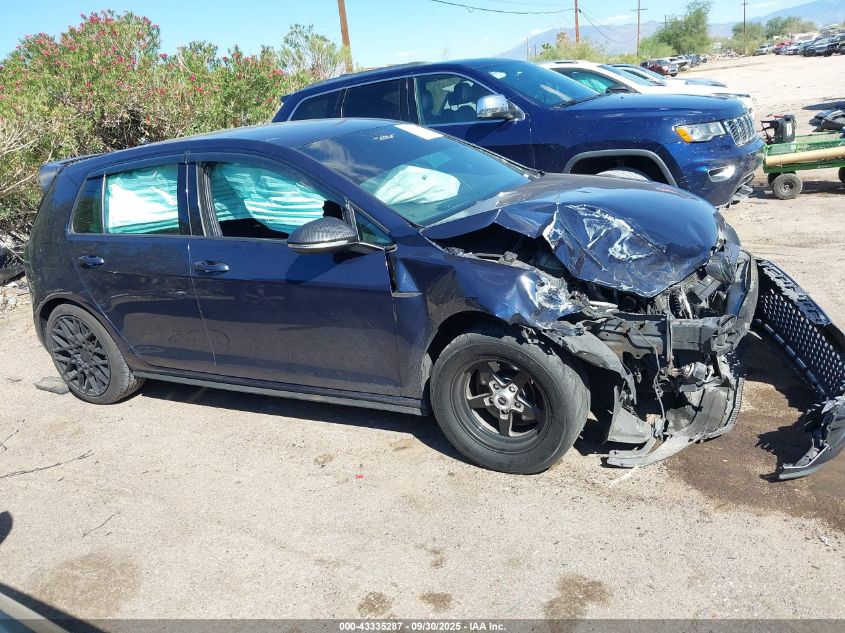 2016 Volkswagen Golf Gti S 4-Door VIN: 3VW4T7AU7GM008779 Lot: 43335287